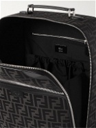 Fendi - Leather-Trimmed Monogrammed Canvas Backpack
