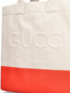 GUCCI Cabas Small Bicolor Cotton Tote Bag