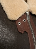 AMI PARIS Shearling Zipped Jacket