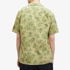 Beams Plus Men's Open Collar Block Print Shirt in Paisley