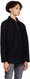 Schnayderman's Black Half-Zip Sweater