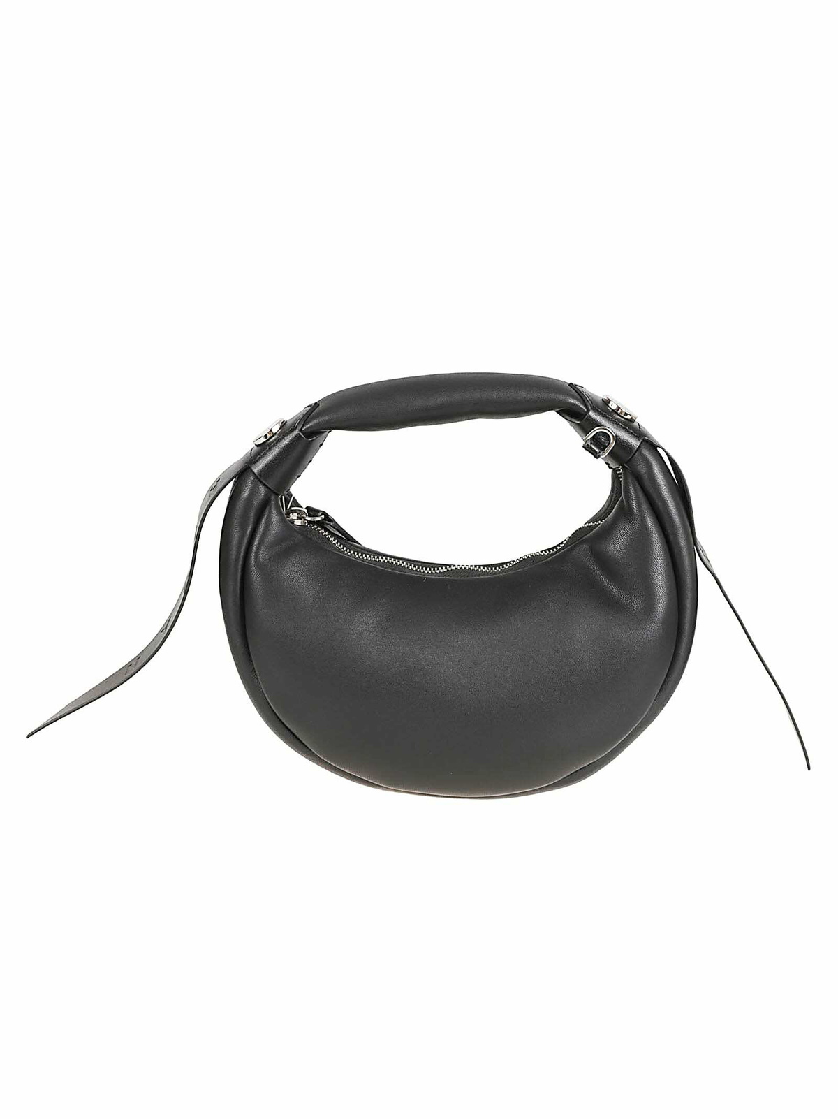 HOGAN - H-bag Mini Hobo Leather Crossbody Bag Hogan