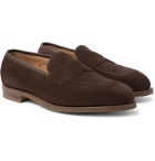 Edward Green - Piccadilly Leather Penny Loafers - Brown