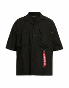 Alpha Industries Mens Shirt in Black