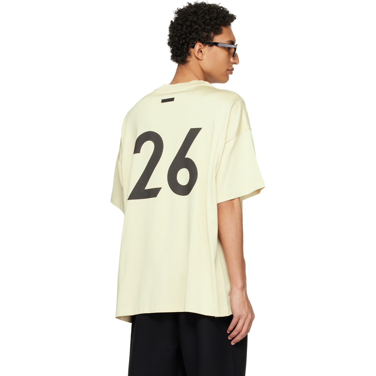 Fear of God Off-White Cotton Rayon '26' S/S T-shirt