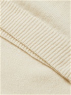 Sunspel - Shetland Wool Sweater - White