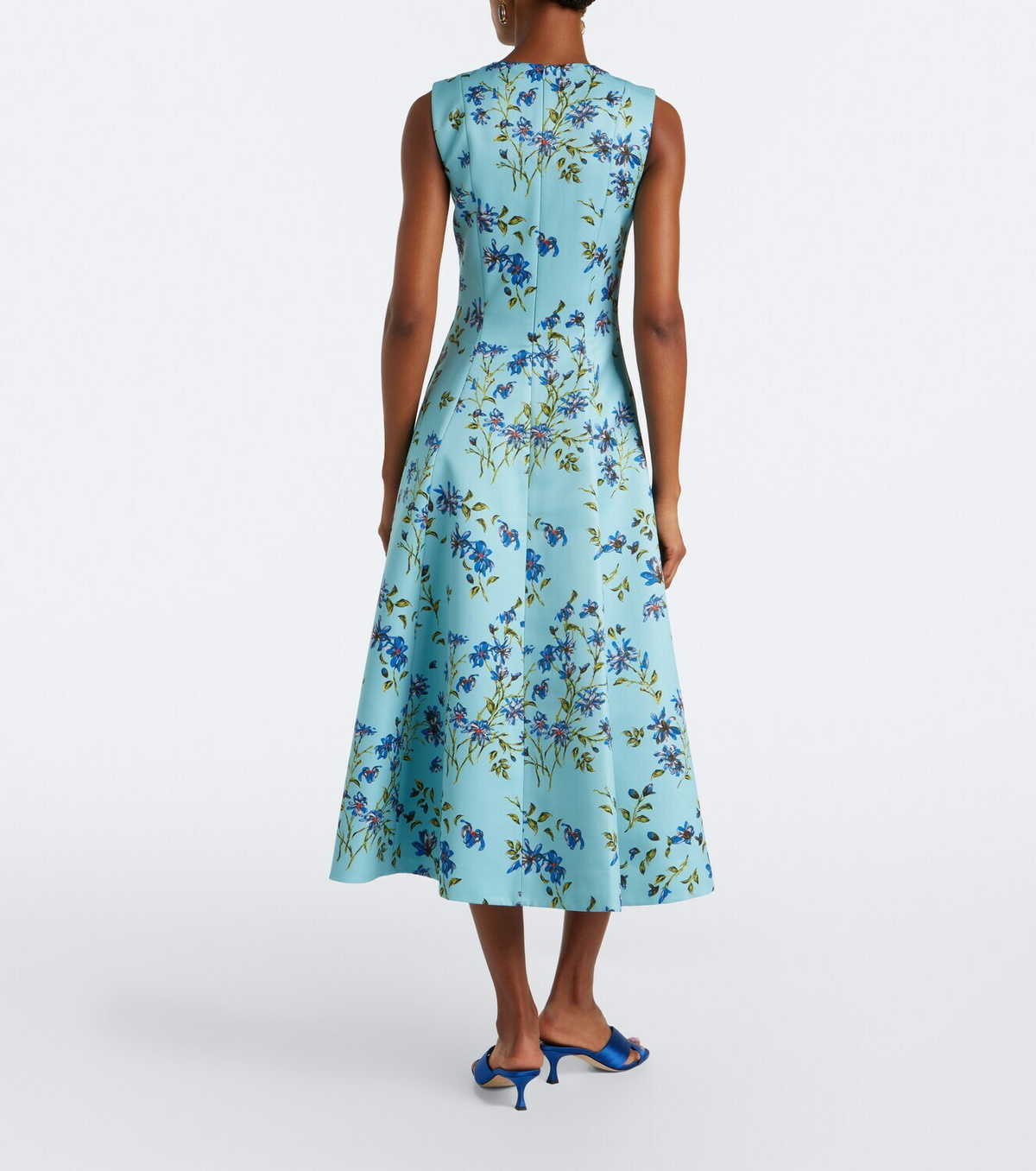 Emilia Wickstead Mara floral midi dress