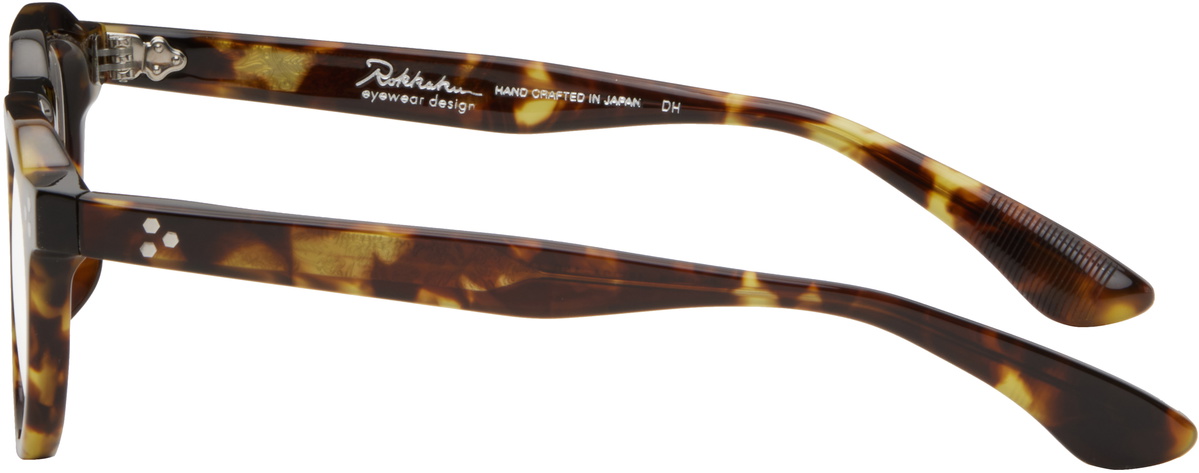 RAINMAKER KYOTO Brown OBJ Edition Crown Panto Glasses RAINMAKER KYOTO