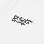 Moncler Men's Genius 2 1952 Text Logo T-Shirt in White