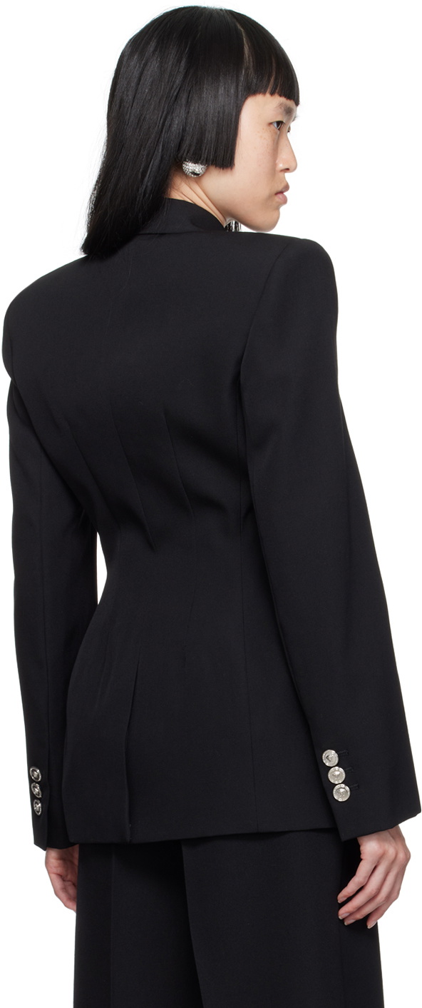 Versace Black Hourglass Blazer Versace