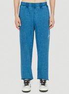 Dyed Track Pants in Blue