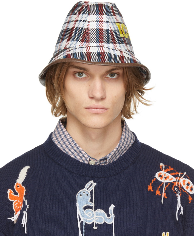 Photo: Gucci Multicolor 'ICCUG' Structured Hat