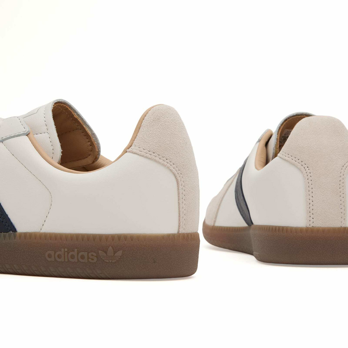 Adidas Bw Army Sneaker in Core White/Night Indigo/Gum