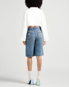 Courrèges Womens Sweatshirt Ivory