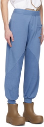 JW Anderson Blue Paneled Lounge Pants