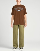 Berna Mens T-shirt Chocolate in Brown