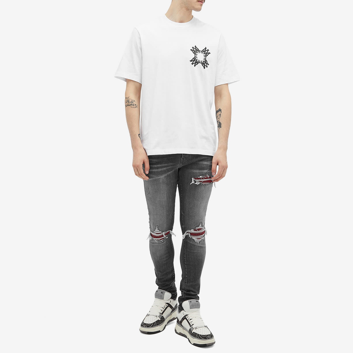 AMIRI Men's Snake MX1 Jeans in Black Amiri