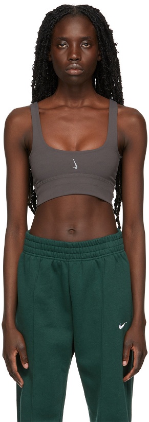 Photo: Nike Grey Yoga Luxe Crop Tank Top