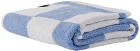 HAY Blue & White Check Hand Towel