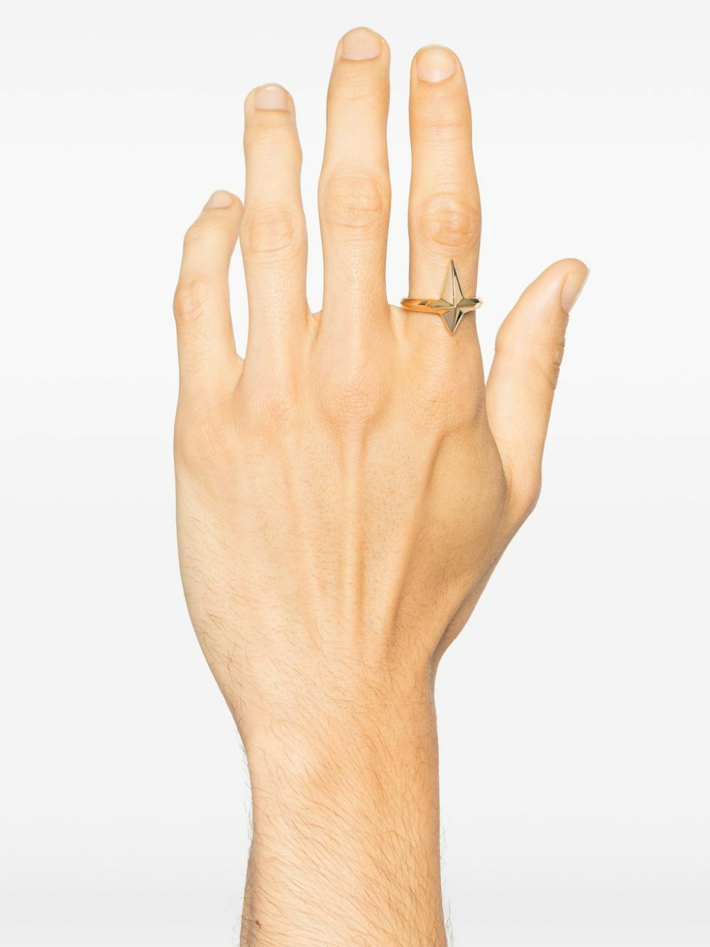 Stephen Webster 18K Yellow Gold New Cross Onyx Ring