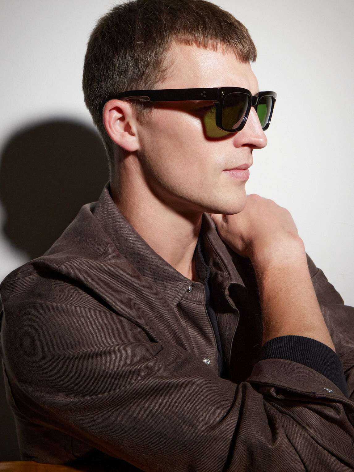 Jacques Marie Mage - Molino 55 Rectangular-Frame Acetate Sunglasses