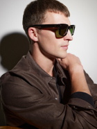 Jacques Marie Mage - Molino 55 Rectangular-Frame Acetate Sunglasses