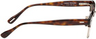 YUICHI TOYAMA. Tortoiseshell & Gold Oma Glasses