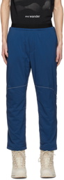 and wander Blue Insulated Trousers
