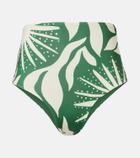 Cala de la Cruz Elisa printed bikini bottoms