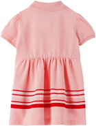 Gucci Baby Pink Striped Dress