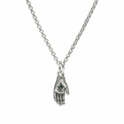Serge DeNimes Men's Oracle Necklace in Silver 