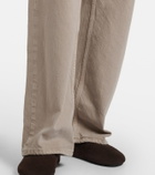 The Row Finbar wide-leg jeans