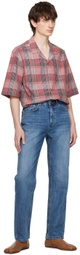 Youth Blue Straight-Leg Jeans
