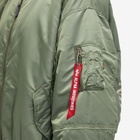 MASTERMIND WORLD Men's x Alpha Industries MA-1 Jacket in Olive