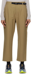 Goldwin Khaki One Tuck Pants