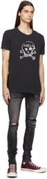 Ksubi Black Van Winkle Burnt Jeans