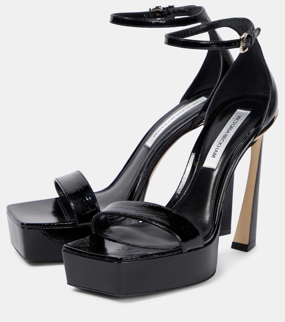 Victoria Beckham Patent leather platform sandals Victoria Beckham