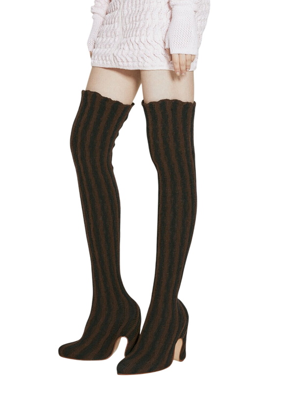 Photo: Isa Boulder Cactus Knit Boots