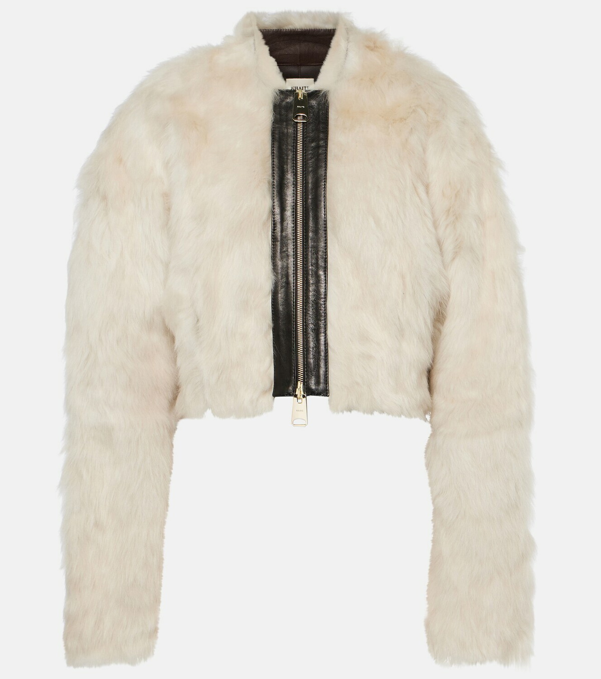 Khaite Gracell shearling jacket Khaite