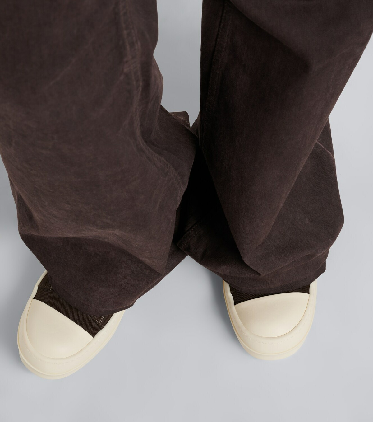 Rick Owens Jumbolace denim sneakers
