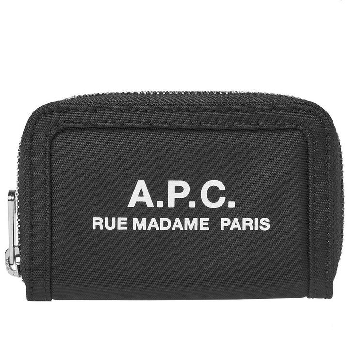 Photo: A.P.C. Recuperation Nylon Logo Zip Wallet