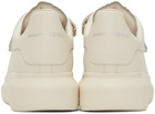 Alexander McQueen White Oversized Triple Strap Sneakers