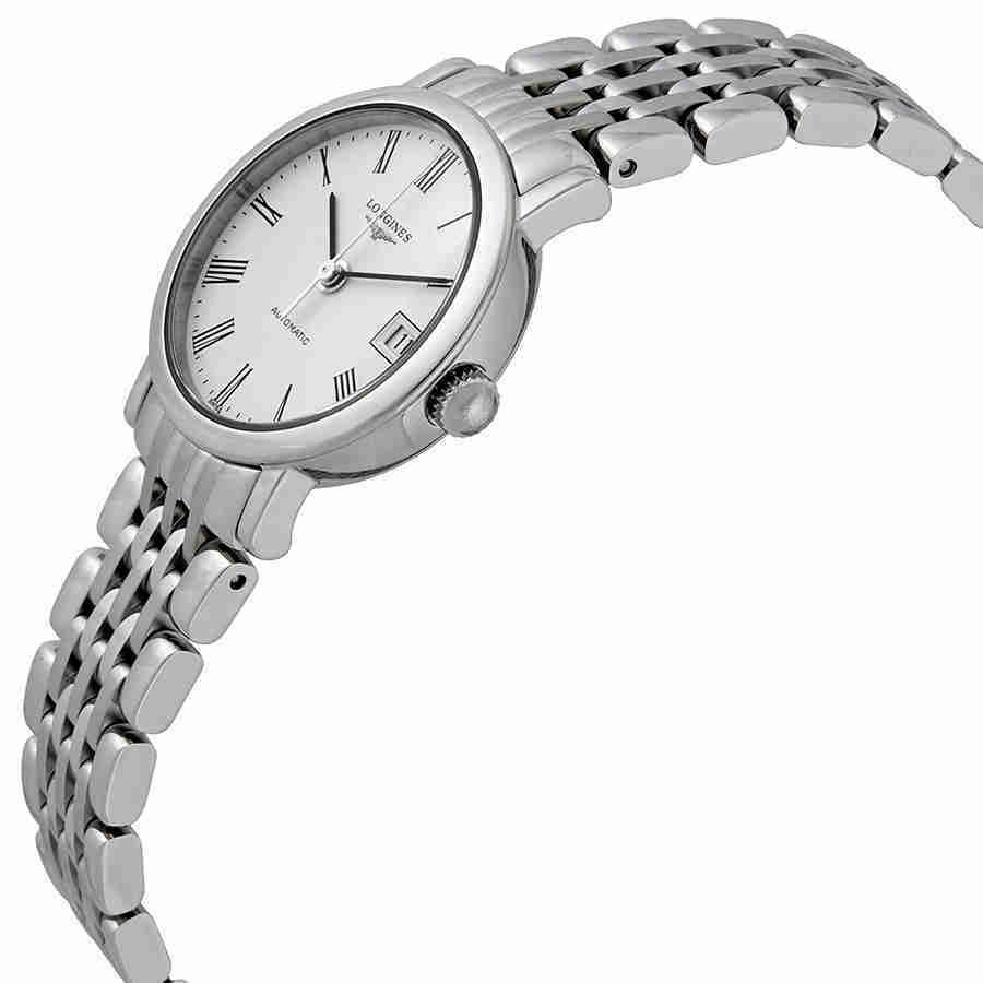 Longines Elegant Automatic White Dial Ladies Watch L4.309.4.11.6