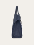 Ferragamo Mens Hug tote bag in Blue