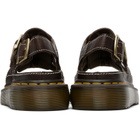 Dr. Martens Brown Wrenlie Grizzly Fisherman Platform Sandals