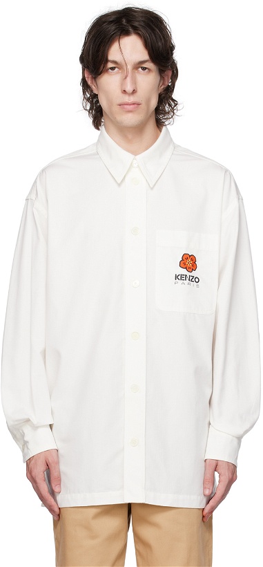Photo: Kenzo Off-White Kenzo Paris Boke Flower Shirt