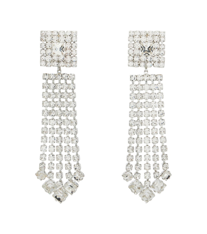 Photo: Magda Butrym Crystal-embellished drop earrings
