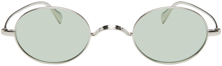 Photo: Oliver Peoples Silver Calidor Sunglasses