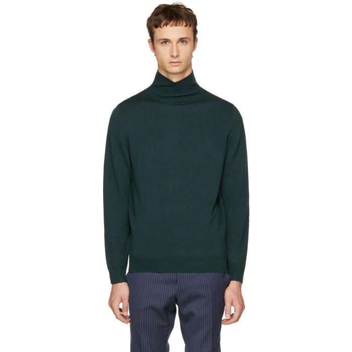 Photo: A.P.C. Green Dundee Turtleneck