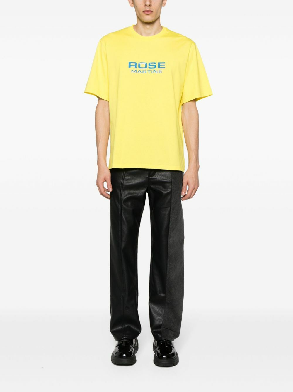 Martine Rose Logo-Print Cotton T-Shirt